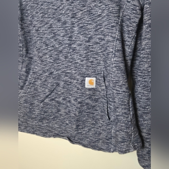 Women's Carhartt Pullover Cowlneck Sweatshirt, Size Small 4/6 - Picture 3 of 4